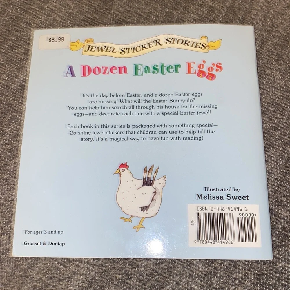 “A Dozen Easter Eggs” Easter Children’s book